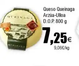 Cash FROIZ Queso Queinaga Arzúa-Ulloa D.O.P. oferta