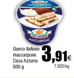 Cash FROIZ CASA AZZURRA Queso italiano mascarpone oferta