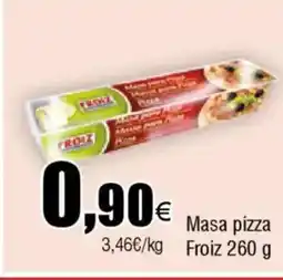 Cash FROIZ FROIZ Masa pizza oferta