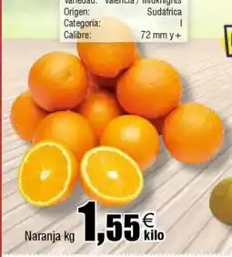 Cash FROIZ Naranja oferta