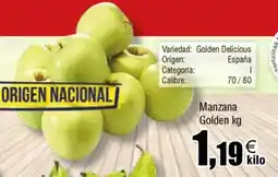 Cash FROIZ Manzana Golden oferta