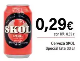 Cash Ifa SKOL Cerveza Special oferta