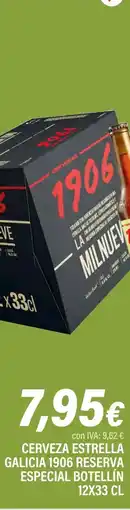 Cash Ifa ESTRELLA GALICIA 1906 Cerveza reserva oferta