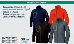 Coinfer Composicion: 94% poliester.6% oferta