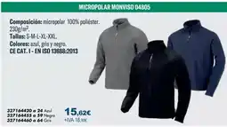 Coinfer Composición: microopla 100% poliéster oferta