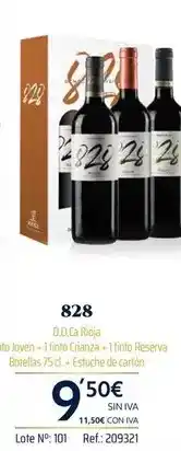 Makro 828 - d.o.ca rioja oferta
