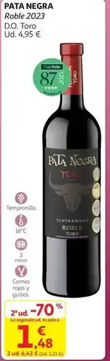 Alcampo Pata negra - roche 2023 d.o. tono oferta