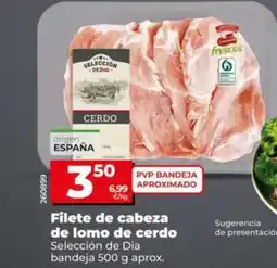 Dia Seleccion de dia - filete de cabeza de lomo de cerdo oferta