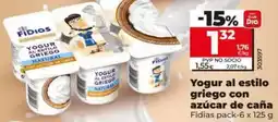 Dia Fidias - yogur al estilo griego con azúcar de caña oferta
