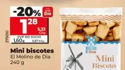 Dia El molino de dia - mini biscotes oferta