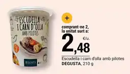 BonpreuEsclat Escudella i carn d'olla amb pilotes oferta