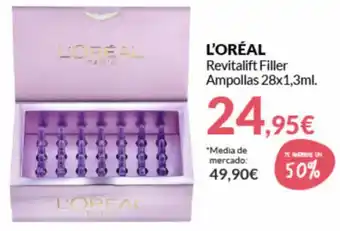 PrimaPrix L'Oréal Revitalift Filler Ampollas 28x1,3ml oferta