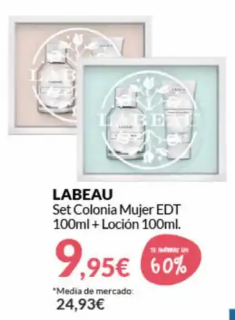 PrimaPrix Labeau Ser Colonia Mujer EDT 100ml+Loción 100ml oferta