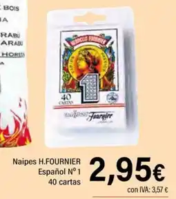 Cash Ifa H.FOURNIER Naipes Español N° 1 40 cartas oferta