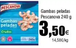Cash FROIZ PESCANOVA Gambas peladas oferta