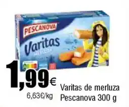 Cash FROIZ PESCANOVA Varitas de merluza oferta