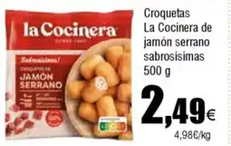 Cash FROIZ LA COCINERA Croquetas de jamón serrano sabrosísimas oferta
