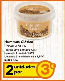 Gadis Ensalandia - hummus clasico oferta