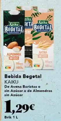 Gadis Kaiku - bebida begetal oferta