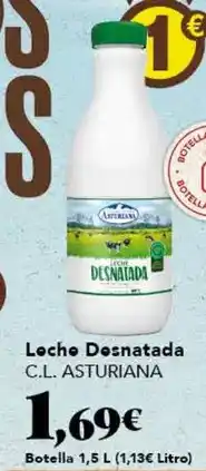 Gadis Central lechera asturiana - leche desnatada oferta