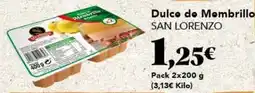 Gadis San lorenzo - dulce de membrillo oferta