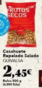 Gadis Quivalsa - cacahuete repelado salado oferta