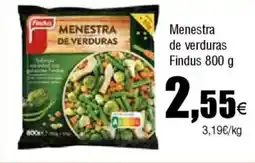 Cash FROIZ FINDUS Menestra de verduras oferta