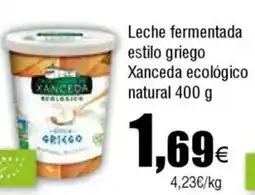 Cash FROIZ Leche fermentada estilo griego Xanceda ecológico natural oferta