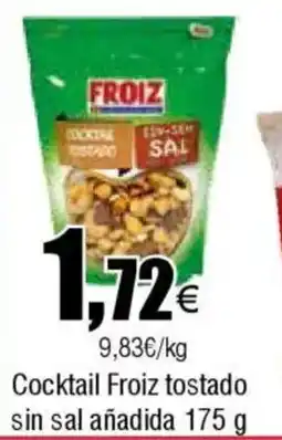 Cash FROIZ FROIZ Cocktail tostado sin sal añadida oferta