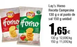 Cash FROIZ LAY'S Receta Campesina o al punto de sal oferta