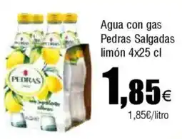 Cash FROIZ PEDRAS Agua con gas Salgadas limón oferta