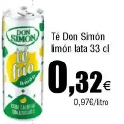 Cash FROIZ DON SIMON Té limón oferta