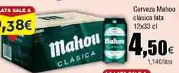Cash FROIZ MAHOU CLÁSICA Cerveza oferta