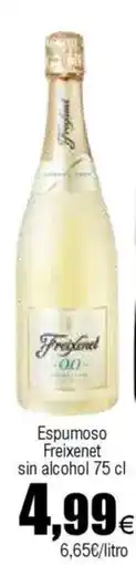 Cash FROIZ Espumoso Freixenet sin alcohol oferta
