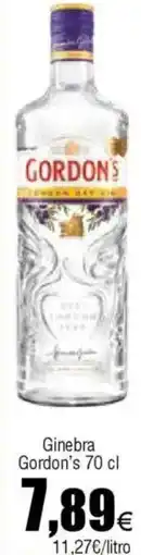 Cash FROIZ GORDON'S Ginebra oferta