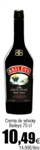 Cash FROIZ BAILEYS Crema de whisky oferta