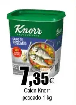 Cash FROIZ KNORR Caldo pescado oferta