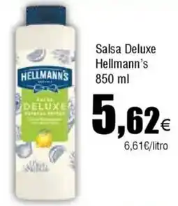 Cash FROIZ HELLMANN'S Salsa Deluxe oferta