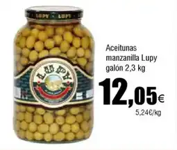 Cash FROIZ LUPY Aceitunas manzanilla galón oferta