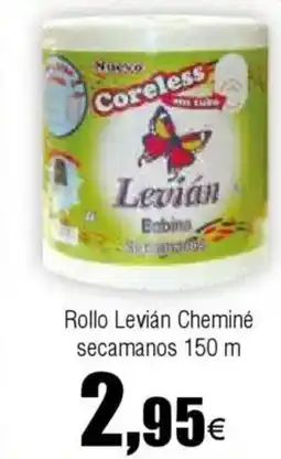 Cash FROIZ LEVIAN Rollo Cheminé secamanos 150 m oferta