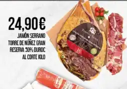 Claudio Jamon serrano torre de núñez gran reserva 50% duroc oferta