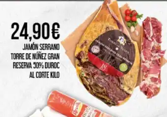 Claudio Jamon serrano torre de núñez gran reserva 50% duroc oferta