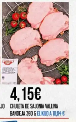 Claudio Chuleta de sajonia vallina oferta