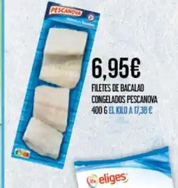 Claudio PESCANOVA Filetes de bacalao congelados oferta