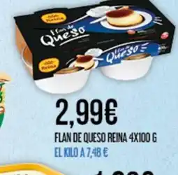 Claudio REINA Flan de queso oferta
