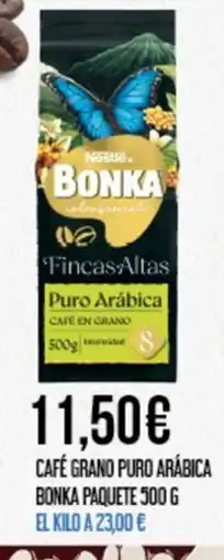 Claudio Café grano puro arábica bonka paquete oferta