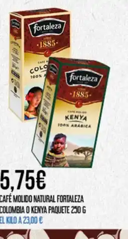 Claudio Café molido natural fortaleza colombia o kenya paquete oferta