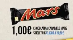 Claudio Chocolatina caramelo mars single oferta