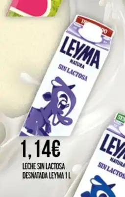Claudio LEYMA Leche sin lactosa desnatada oferta
