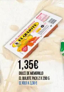 Claudio Dulce de membrillo el quijote oferta